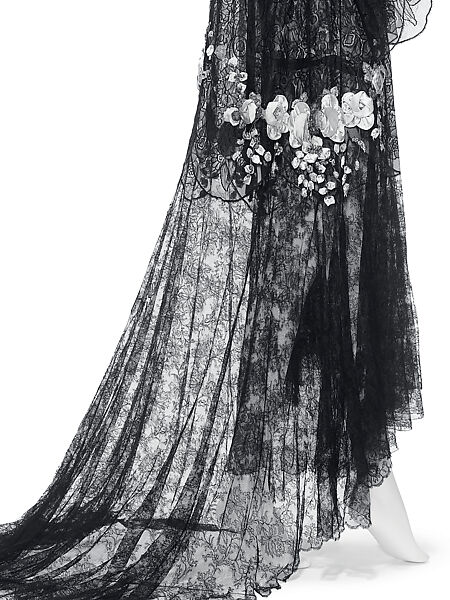 Peignoir, Attributed to Boué Soeurs (French, 1897–1957), silk, Probably French