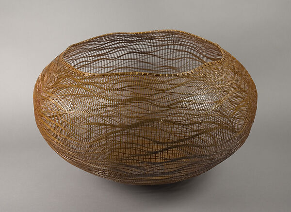 Ocean, Morigami Jin (Japanese, born 1955), Bamboo (madake) and rattan, Japan