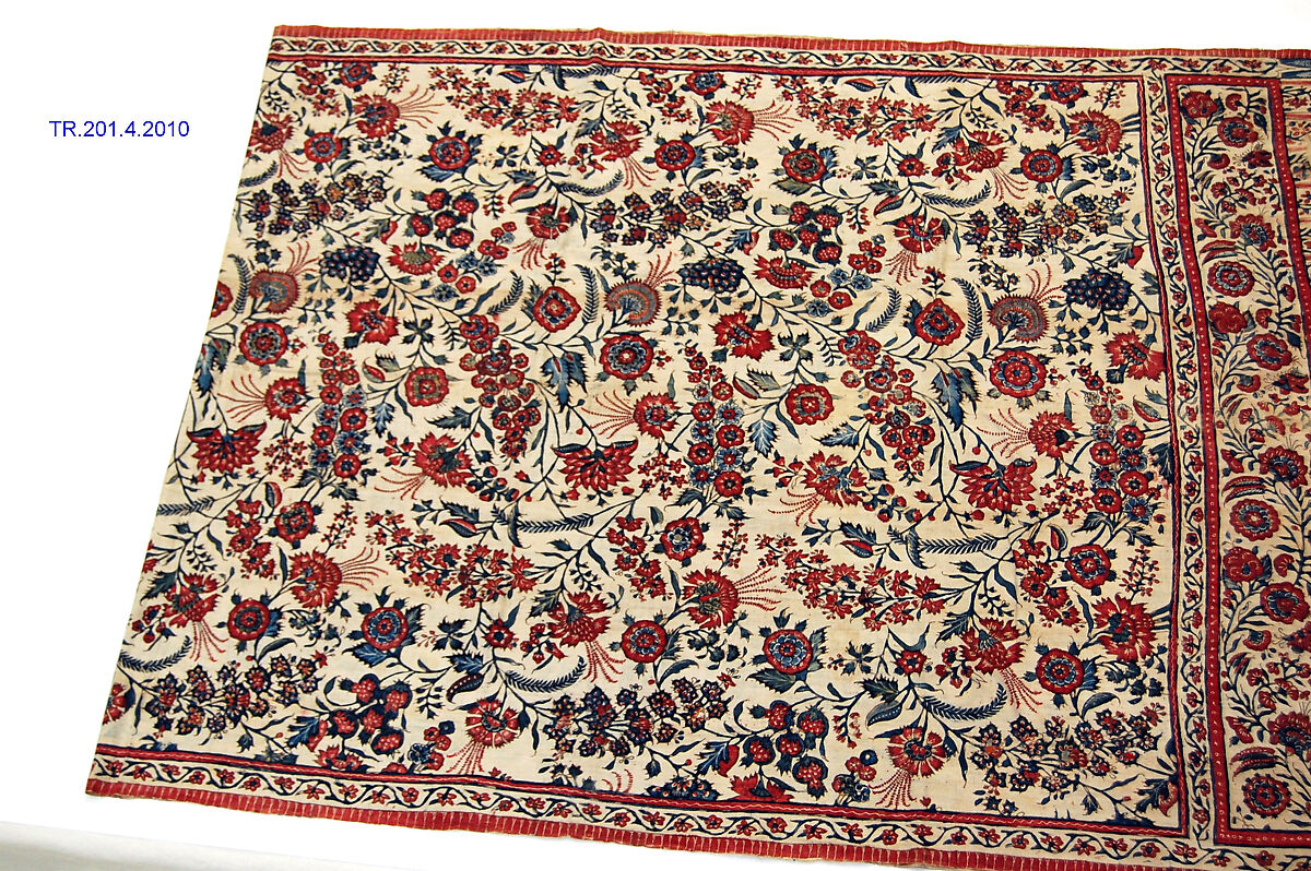 Hip Wrapper (Tuppotiya), Mordant- and resist-dyed plain-weave cotton, India (for Indonesian market)