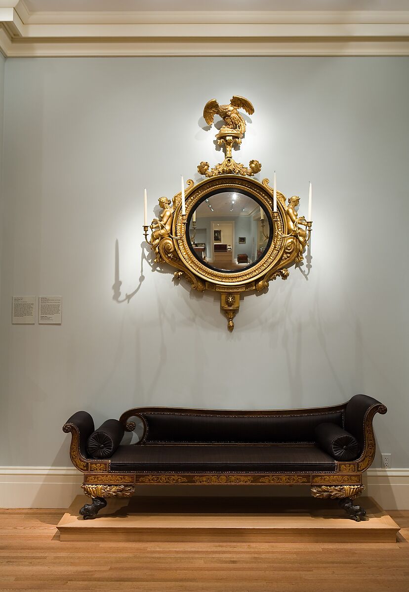 Sofa, Attributed to the Workshop of Duncan Phyfe (American (born Scotland), near Lock Fannich, Ross-Shire, Scotland 1768/1770–1854 New York), Maple, American