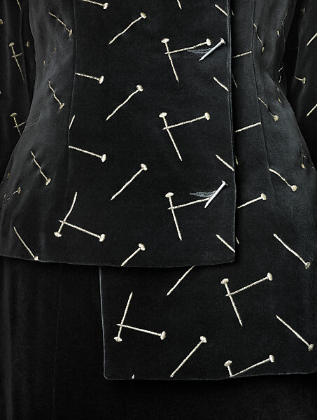 Ensemble, Patrick Kelly (American, Vicksburg, Mississippi 1954–1990 Paris), silk, metal, American