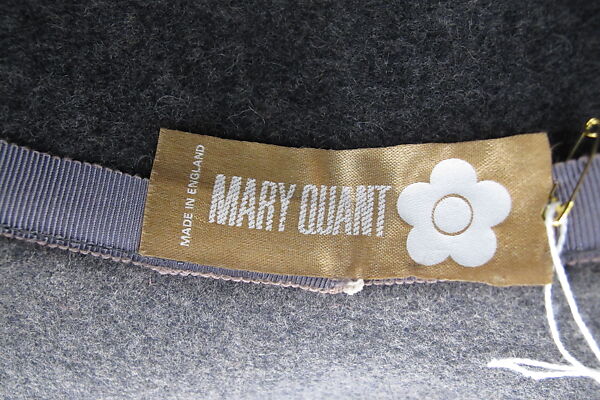 Hat, Mary Quant (British, London 1936–2023 Surrey), wool, British