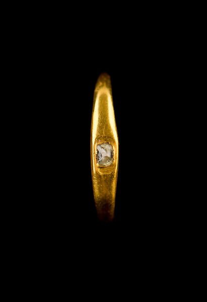 Ring, Gold, diamond