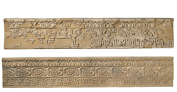 Babylon Theater frieze fragments, Stucco 