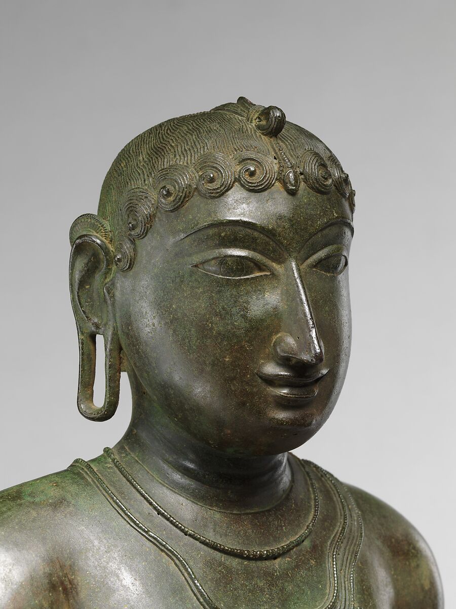 Child Saint Sambandar, Copper alloy, India, Tamil Nadu