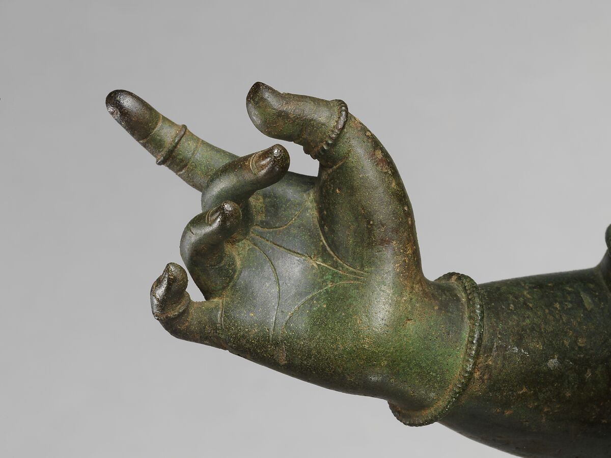 Child Saint Sambandar, Copper alloy, India, Tamil Nadu