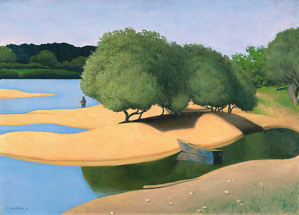 Sands on the edge of the Loire (Des sables au bord de la Loire), Félix Vallotton (Swiss, Lausanne 1865–1925 Paris), Oil on canvas 