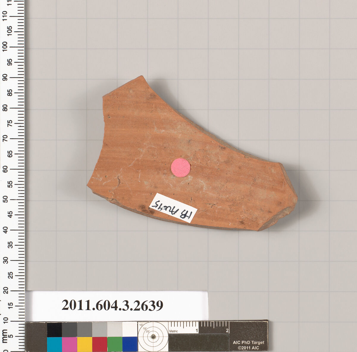 Terracotta fragment of a neck-amphora, Terracotta, Greek, Attic