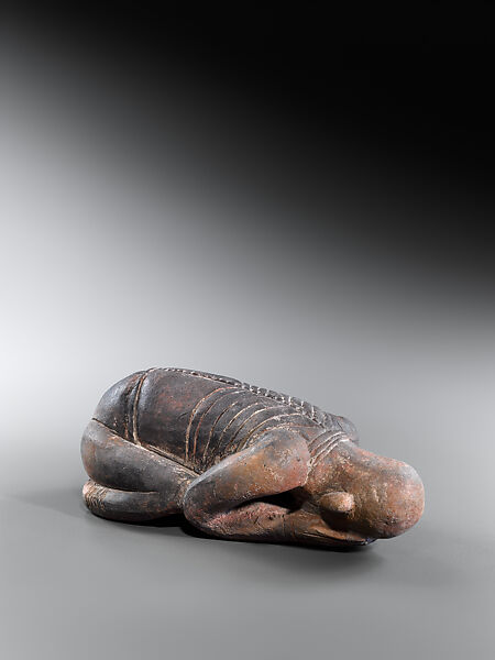 Praying Figure, Terracotta, Middle Niger civilization 