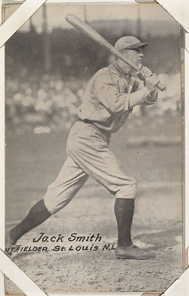 Jack Smith from Baseball Exhibits series (W461), Exhibit Supply Company, Commercial photolithograph 