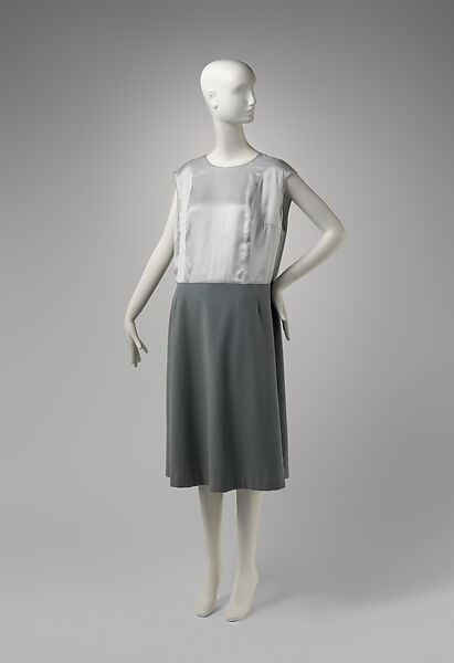Dress, Maison Margiela (French, founded 1988), wool, nylon, elastane, polyester, French 