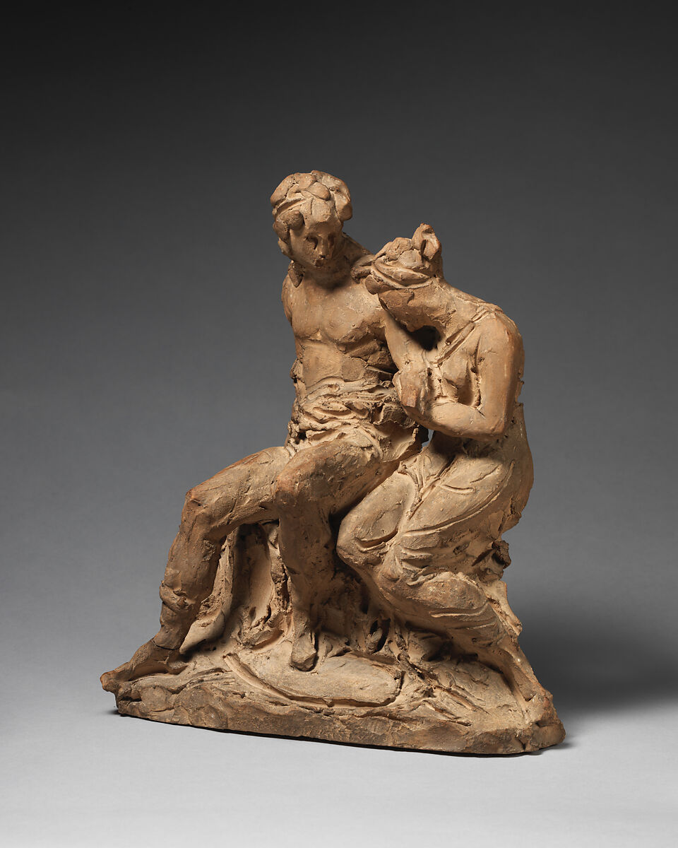 King Edward I (1239–1307) and Queen Eleanor (1241–1290), Charles Rossi, R.A. (British, Nottingham 1762–1839 London), Terracotta, British