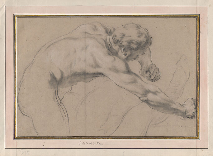 Male Nude, Study for Samson and Delilah