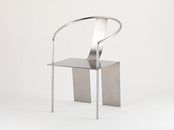 Round-backed Armchair, Shao Fan (Chinese, born 1964), Stainless steel, China 