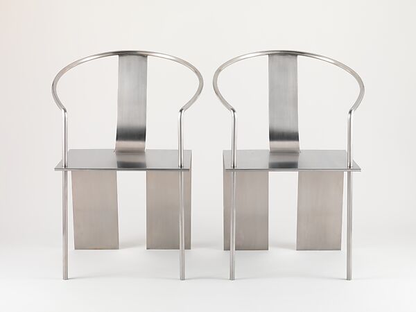 Round-backed Armchair, Shao Fan (Chinese, born 1964), Stainless steel, China