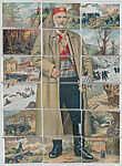 Montenegro, from the World War I Puzzle Cards series