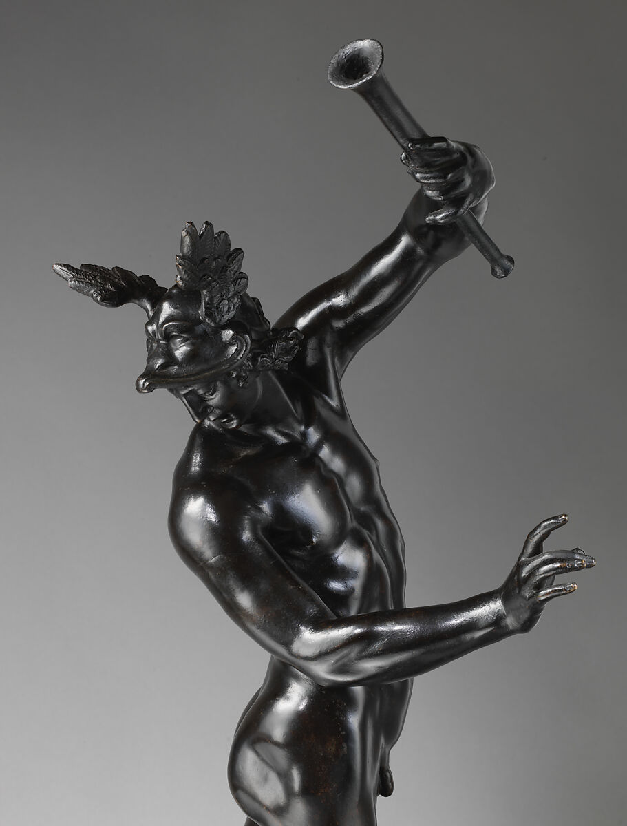 Mercury and Cupid, Francesco Fanelli (Italian, born Florence 1577, active Genoa (1605–30) and England (1632–39)), Bronze, British, London