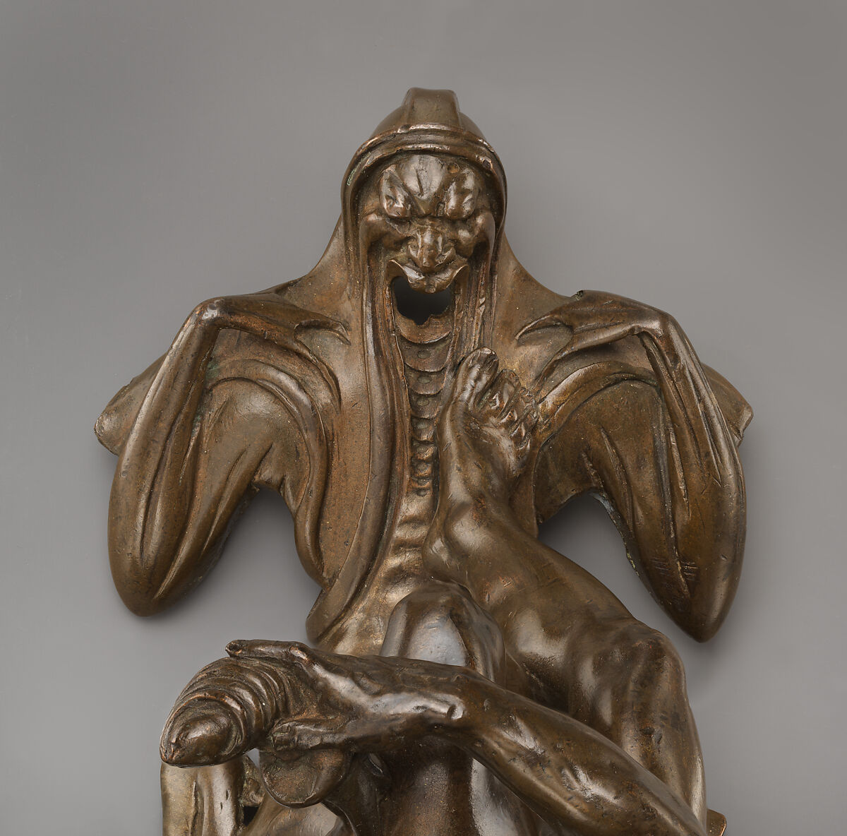 Hercules Overcoming Nereus On His Way to the Garden of the Hesperides, Attributed to Adriaen de Vries (Netherlandish, The Hague ca. 1545–1626 Prague), Bronze, Netherlandish, probably Prague