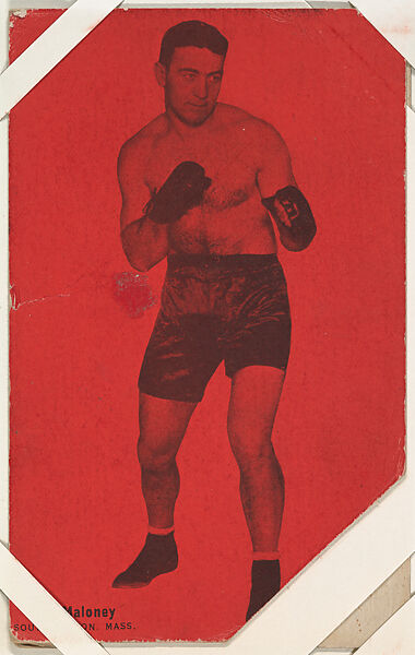 Jim Maloney from Boxers Exhibits series (W467), Exhibit Supply Company, Commercial color photolithograph 