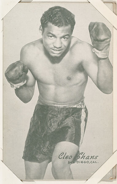 Cleo Shans from Boxers Exhibits series (W467), Exhibit Supply Company, Commercial photolithograph 