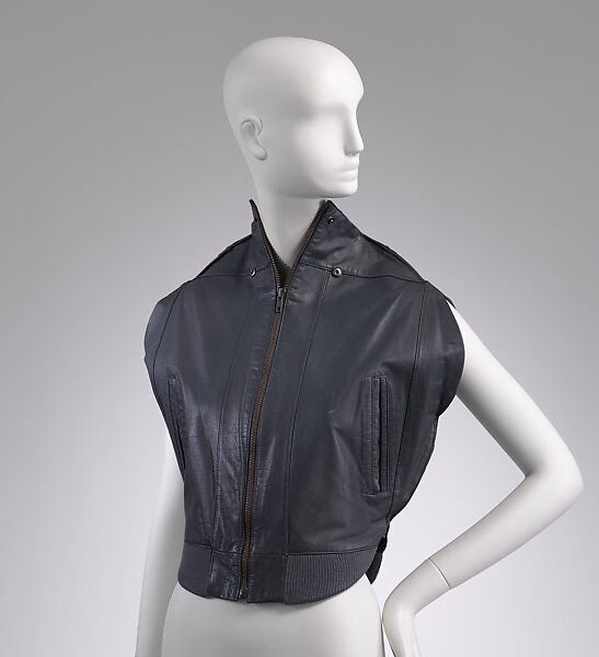 Maison Margiela Gray Cut-Out Vest