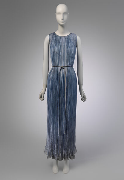 Dress, Mary McFadden (American, born New York, 1938), polyester, American 