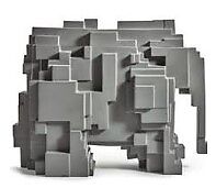 Elephant Sculpture, Eduardo Paolozzi (British, 1924–2005), Plastic and paper 