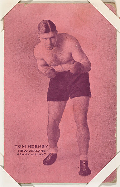Tom Heeney from Boxers Exhibits series (W467), Exhibit Supply Company, Commercial color photolithograph 