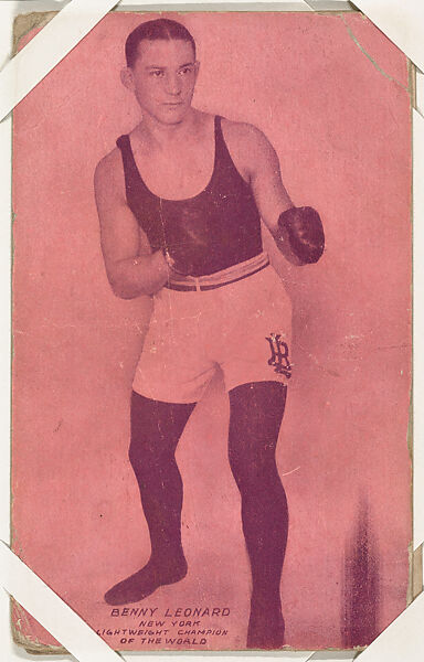 Exhibit Supply Company - Benny Leonard from Boxers Exhibits series ...