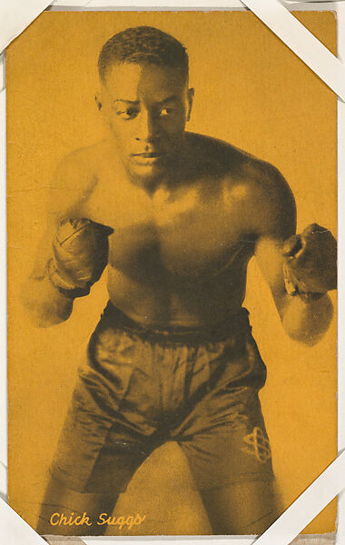 Chick Suggs from Boxers Exhibits series (W467), Exhibit Supply Company, Commercial color photolithograph 