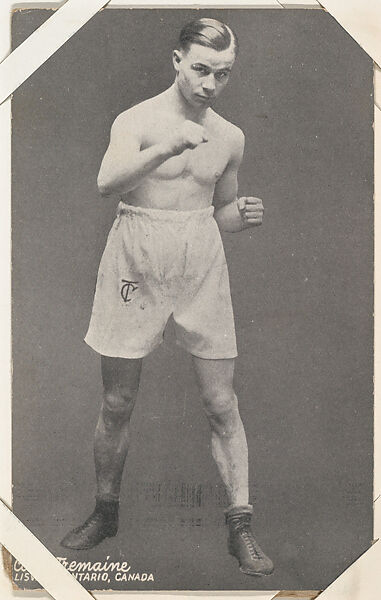 Carl Tremaine from Boxers Exhibits series (W467), Exhibit Supply Company, Commercial photolithograph 