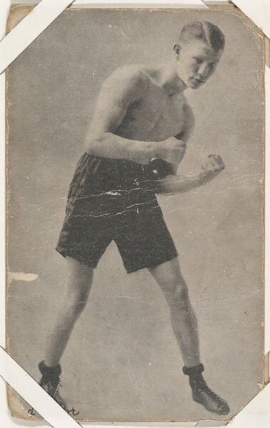 Bud Taylor from Boxers Exhibits series (W467), Exhibit Supply Company, Commercial photolithograph 