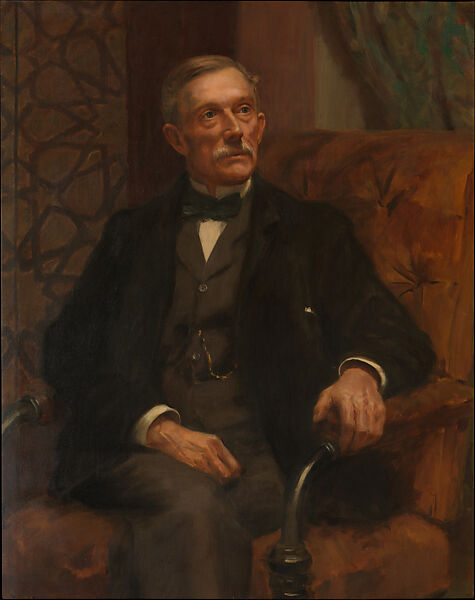 Portrait of Edward C. Moore, Howard Russell Butler  American, Oil on canvas