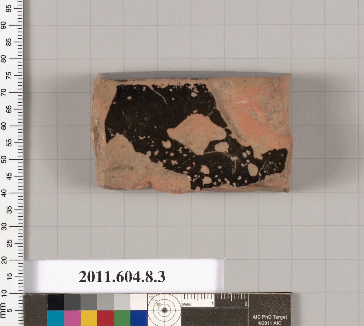 Terracotta fragment of a krater, Terracotta, Greek, Corinthian