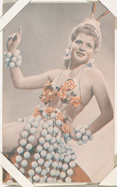 Earl Carroll's Vanities Pin-up (W423), Commercial photolithograph 
