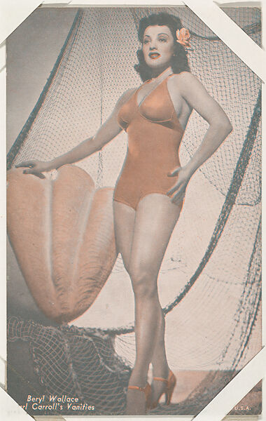 Beryl Wallace, Earl Carroll's Vanities Pin-up (W423)