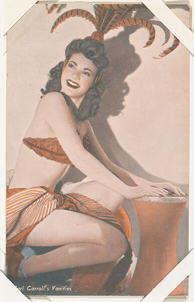 Earl Carroll's Vanities Pin-up (W423), Commercial photolithograph 