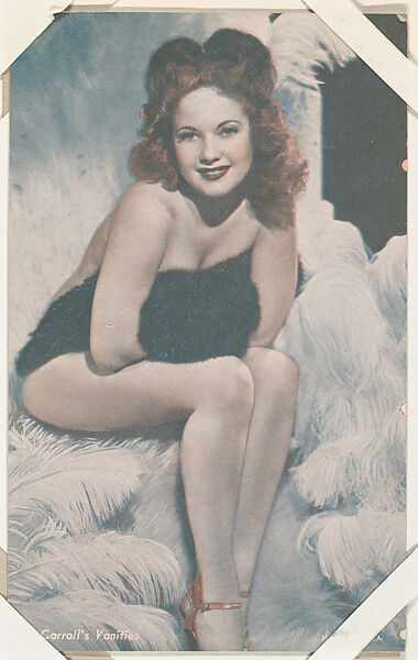 Earl Carroll's Vanities Pin-up (W423), Commercial photolithograph 