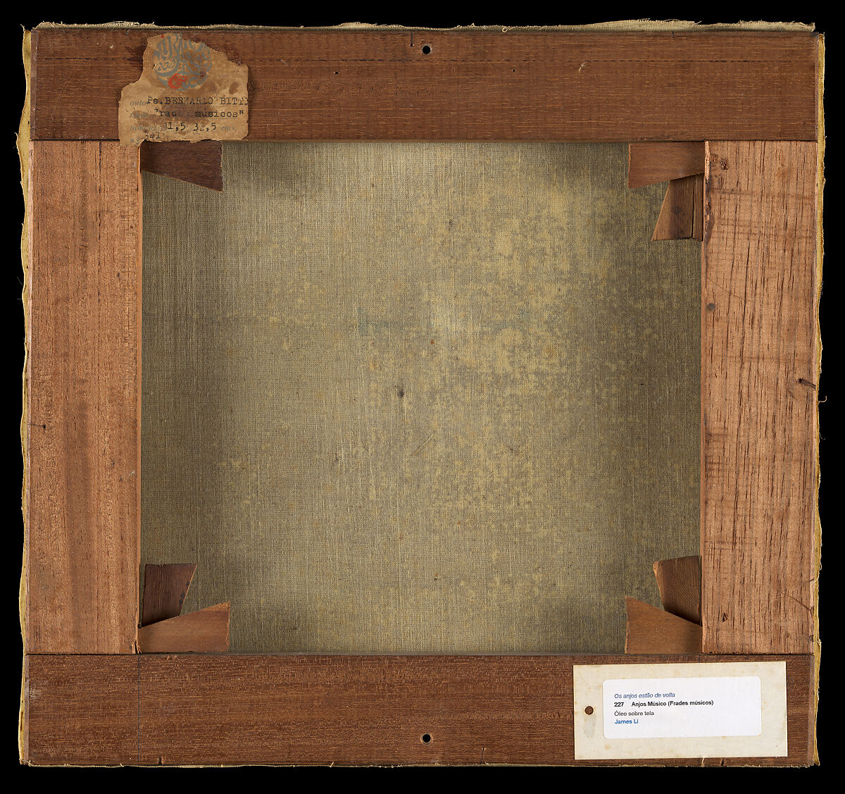 Saint Bonaventure and Saint Anthony of Padua, Follower of Basilio Santa Cruz Pumacallao, Oil on canvas, Peru (Cuzco)