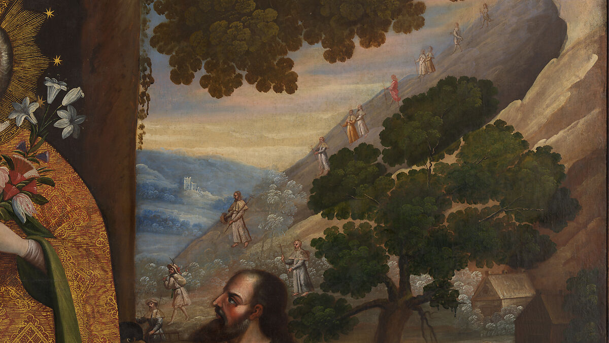 Our Lady of Valvanera, Unknown Cuzco Artist, Peru, second half of 18th Century, Oil and gold on canvas, Peru (Cuzco)