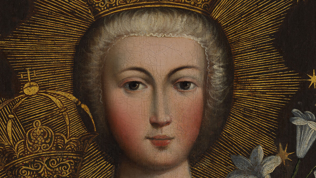Our Lady of Valvanera, Unknown Cuzco Artist, Peru, second half of 18th Century, Oil and gold on canvas, Peru (Cuzco)