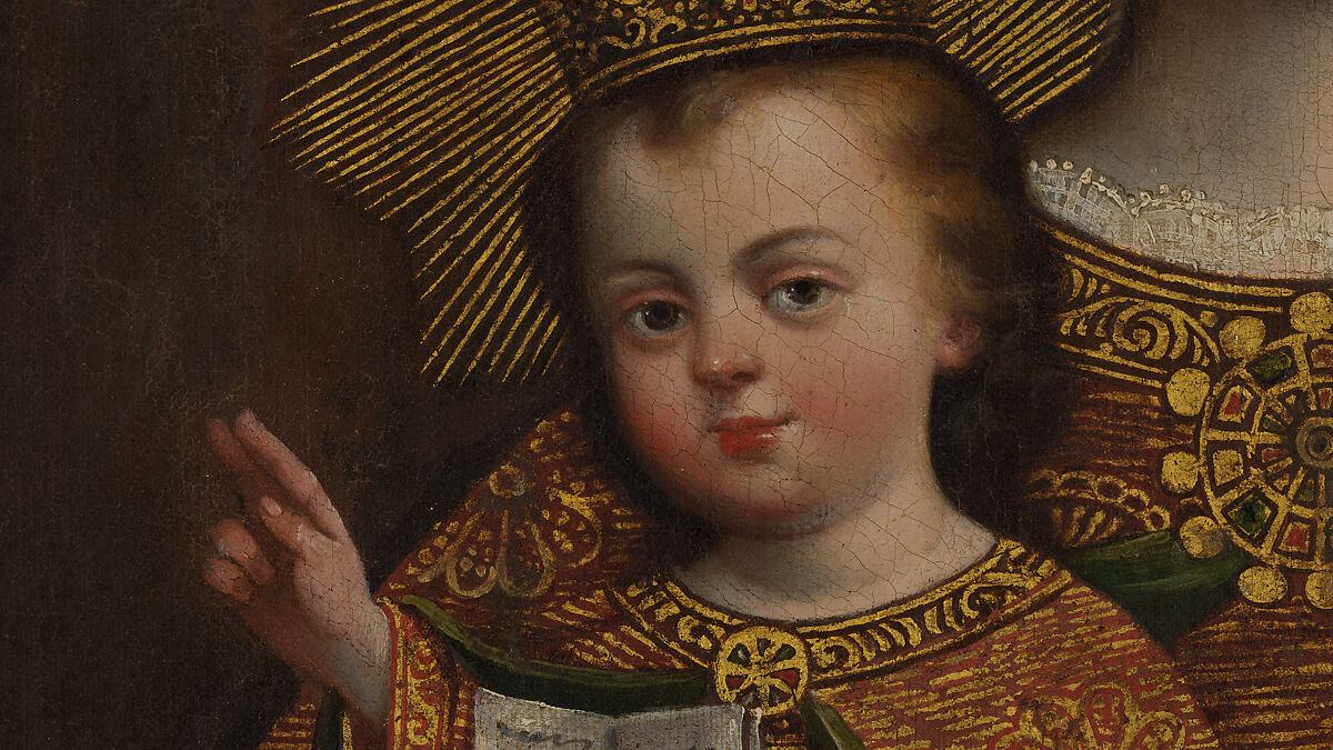 Our Lady of Valvanera, Unknown Cuzco Artist, Peru, second half of 18th Century, Oil and gold on canvas, Peru (Cuzco)