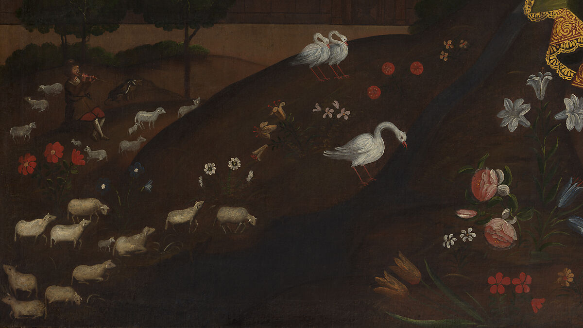 Our Lady of Valvanera, Unknown Cuzco Artist, Peru, second half of 18th Century, Oil and gold on canvas, Peru (Cuzco)