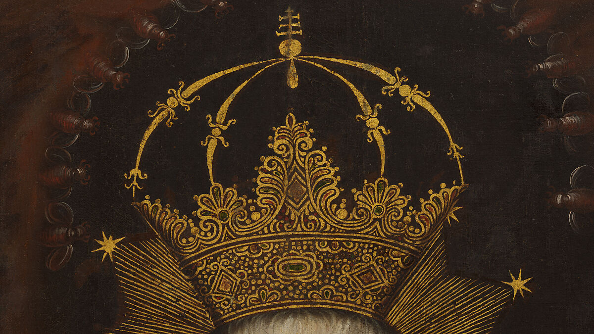 Our Lady of Valvanera, Unknown Cuzco Artist, Peru, second half of 18th Century, Oil and gold on canvas, Peru (Cuzco)