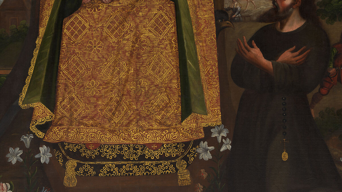 Our Lady of Valvanera, Unknown Cuzco Artist, Peru, second half of 18th Century, Oil and gold on canvas, Peru (Cuzco)