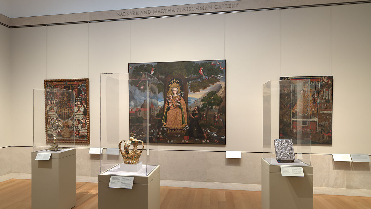 Our Lady of Valvanera, Unknown Cuzco Artist, Peru, second half of 18th Century, Oil and gold on canvas, Peru (Cuzco)