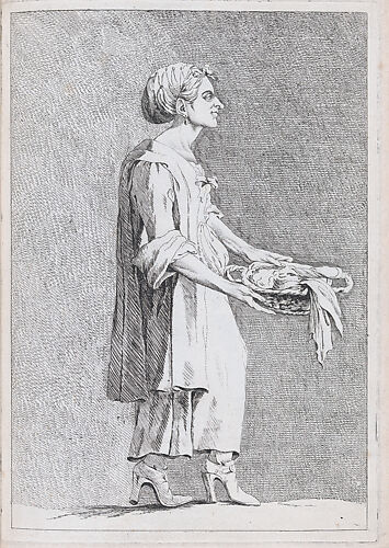 Rita Pontani, Laundress at the French Academy in Rome (?), pl. XII from 