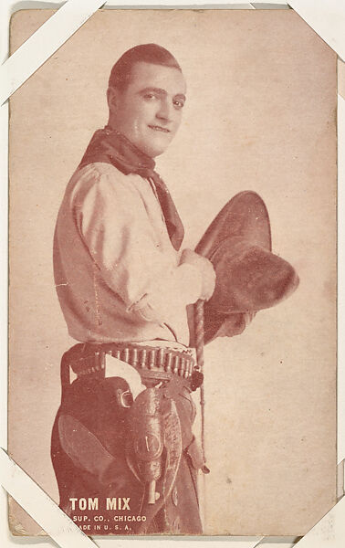 Tom Mix from Western Stars -- Special Sets Exhibits series (W414), Exhibit Supply Company, Commercial color photolithograph 