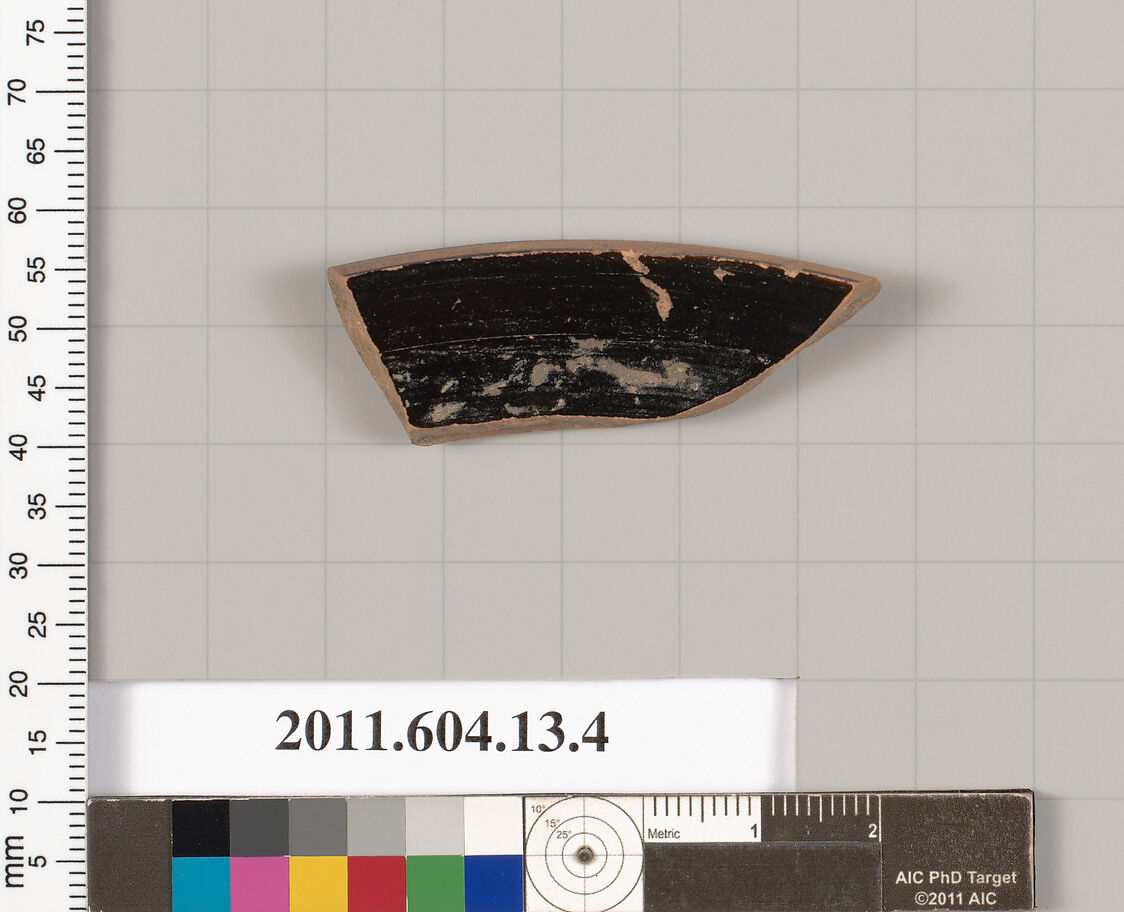 Terracotta fragment rim of a bowl?, Terracotta, East Greek