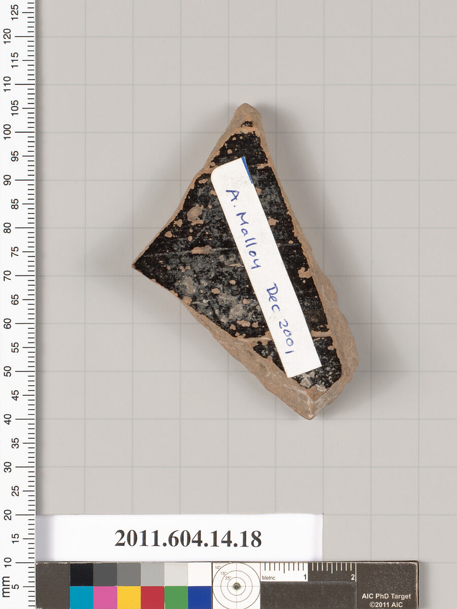 Terracotta fragment of a krater?, Terracotta, Unknown fabric